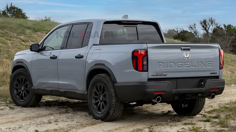 Новый пикап Honda Ridgeline: первые изображения