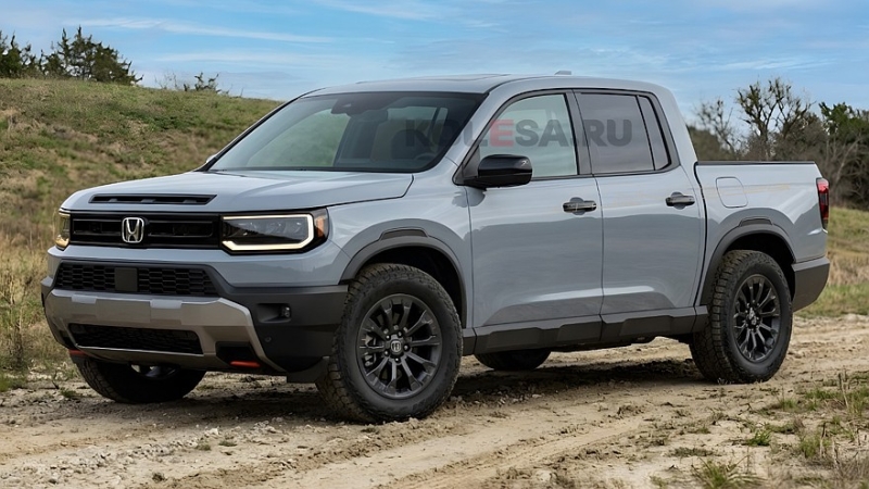 Новый пикап Honda Ridgeline: первые изображения