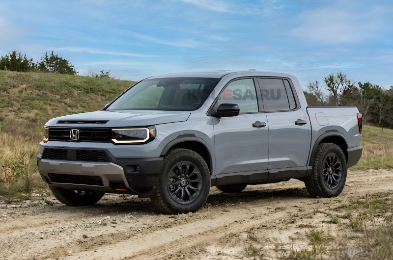 Новый пикап Honda Ridgeline: первые изображения