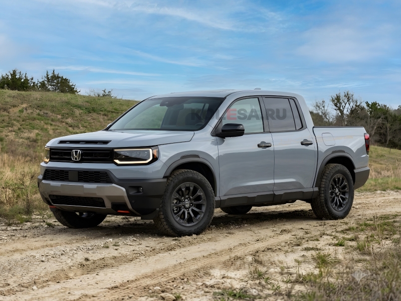 Новый пикап Honda Ridgeline: первые изображения