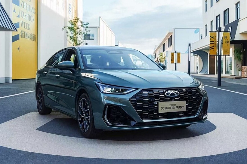 Обновлён седан Chery Arrizo 8 Pro. В России модель появится под маркой Tenet