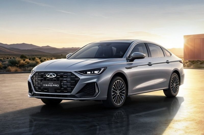 Обновлён седан Chery Arrizo 8 Pro. В России модель появится под маркой Tenet
