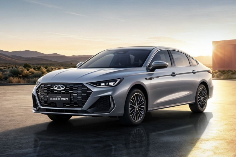 Обновлён седан Chery Arrizo 8 Pro. В России модель появится под маркой Tenet
