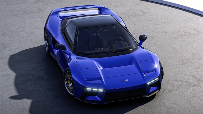 Рестомод JAS Tensei на базе Honda NSX показал салон в ожидании скорой премьеры