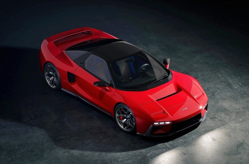 Рестомод JAS Tensei на базе Honda NSX показал салон в ожидании скорой премьеры