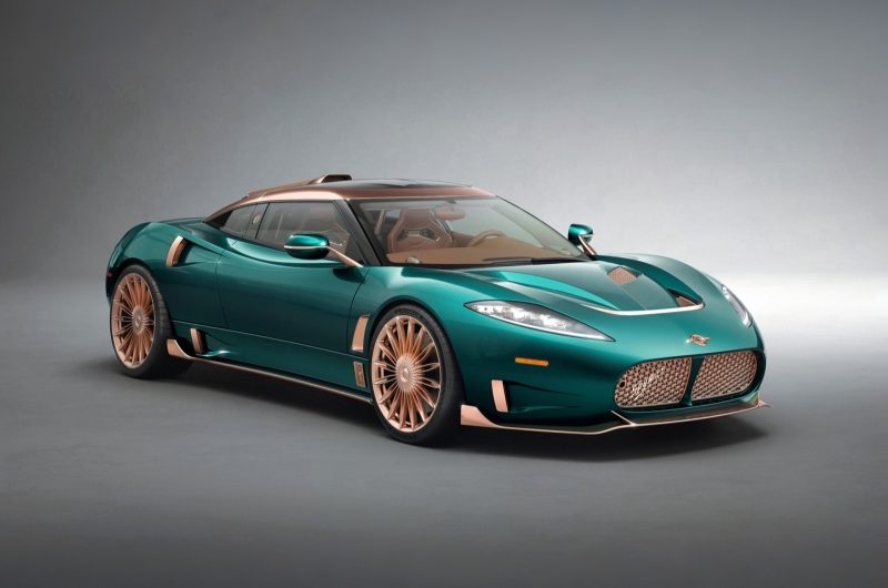 Spyker C8 Preliator XXV Coupe: узнаваемый дизайн, золотая отделка, мощный V8 и МКП