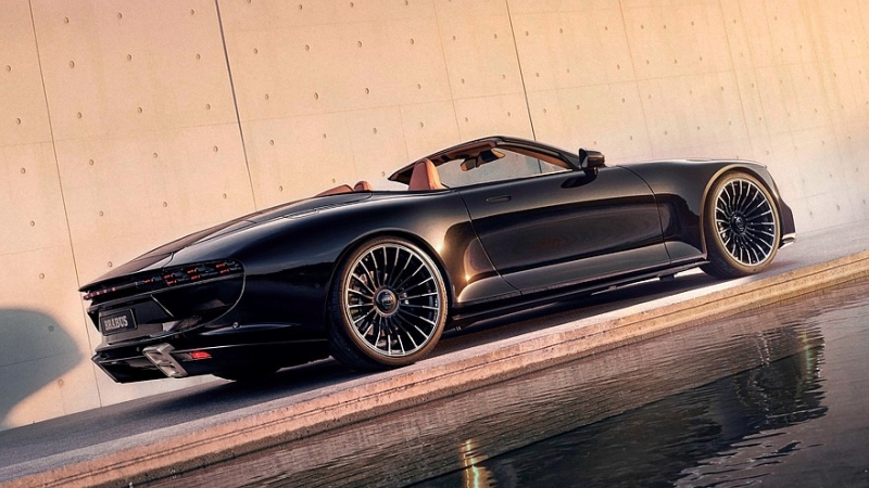 Brabus Bodo Cabriolet: сухопутная яхта с громоподобным V12 и ураганной динамикой