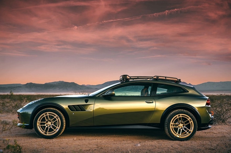 GlasWerks DMV Elevato: кроссовер-рестомод на базе шутинг-брейка Ferrari GTC4Lusso