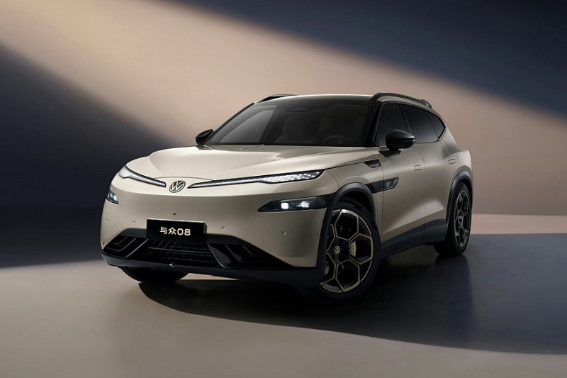 Новый кроссовер Volkswagen ID.Unyx 08 показали живьём