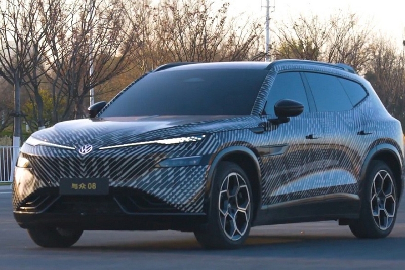 Новый кроссовер Volkswagen ID.Unyx 08 показали живьём