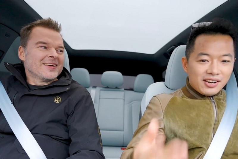 Новый кроссовер Volkswagen ID.Unyx 08 показали живьём