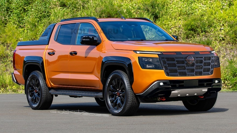 Новый Nissan Navara: первые изображения