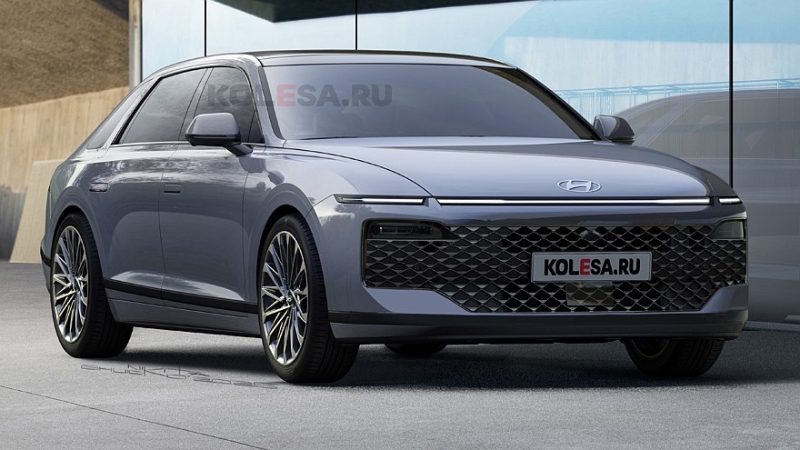 Обновлённый Hyundai Grandeur: первые изображения