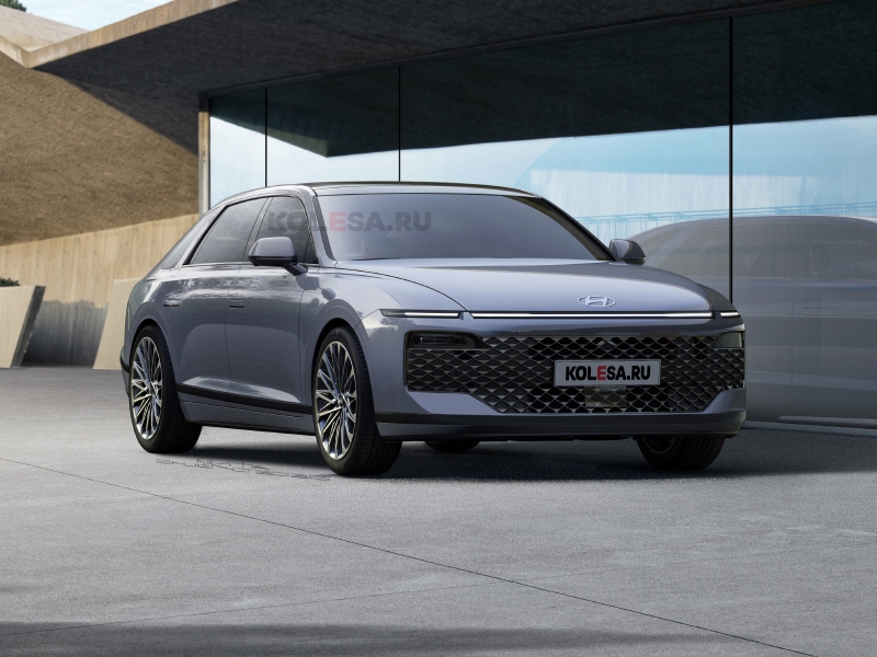 Обновлённый Hyundai Grandeur: первые изображения
