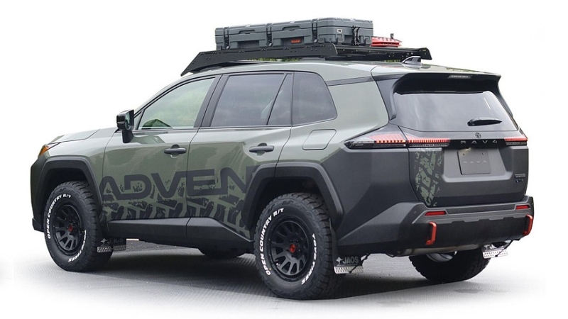 Toyota готовит для автосалона в Токио три концепта на базе кроссовера RAV4